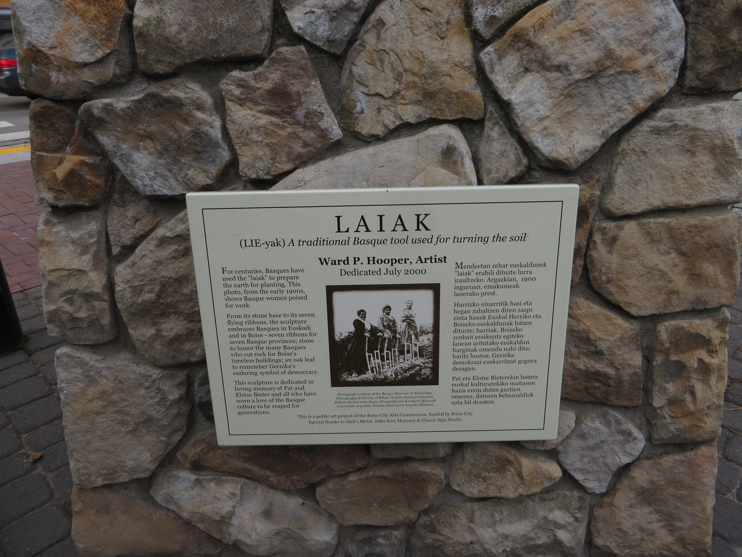The Basque community in Boise, Idaho: the Basque Block on Grove Street