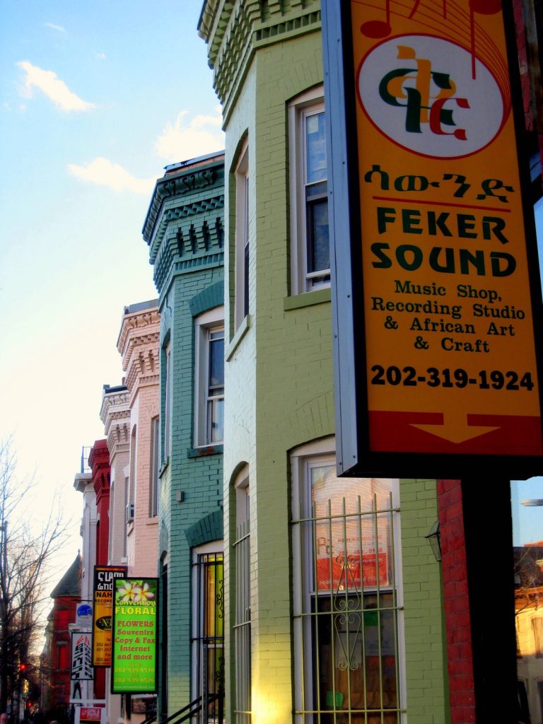 The Ethiopian community in Little Ethiopia, Washington DC