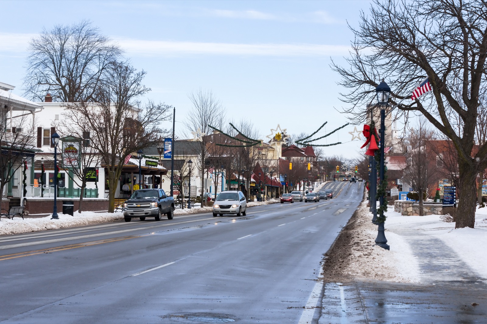 The German community in Frankenmuth, Michigan
