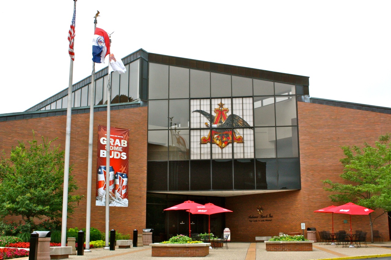 The German community in Soulard, St. Louis, anchored by the Anheuser-Busch Brewery