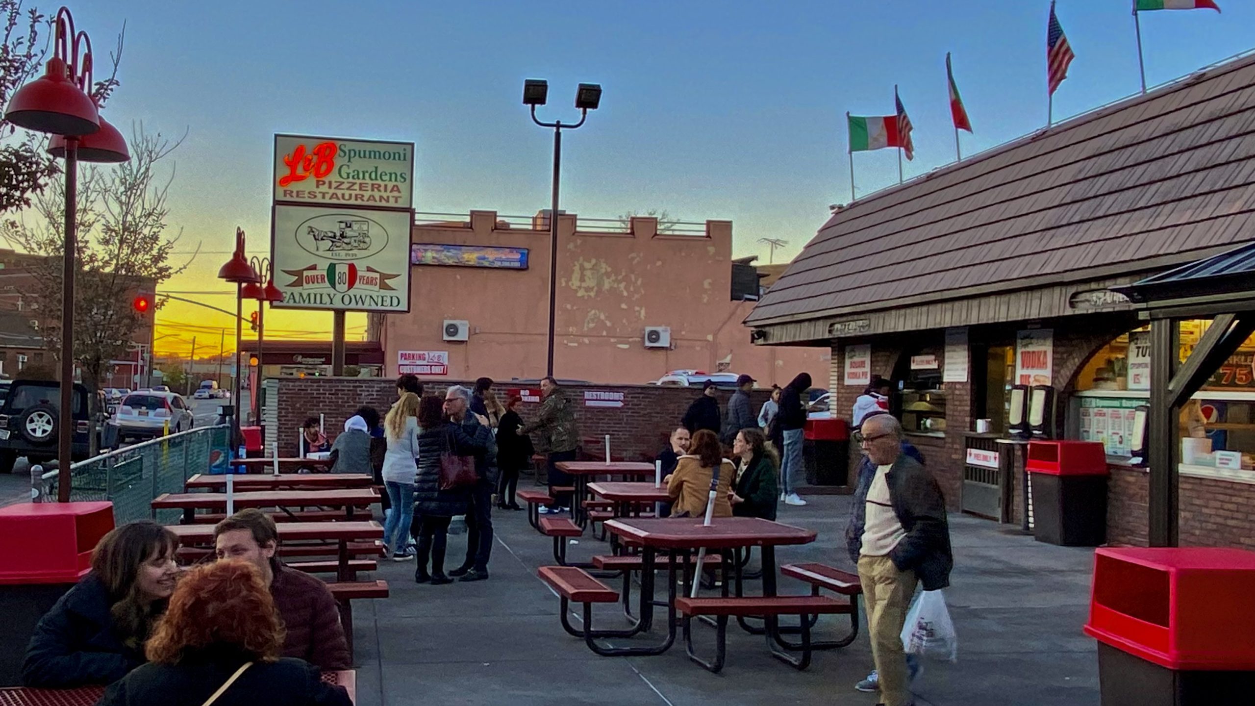 The Italian community in Bensonhurst, Brooklyn