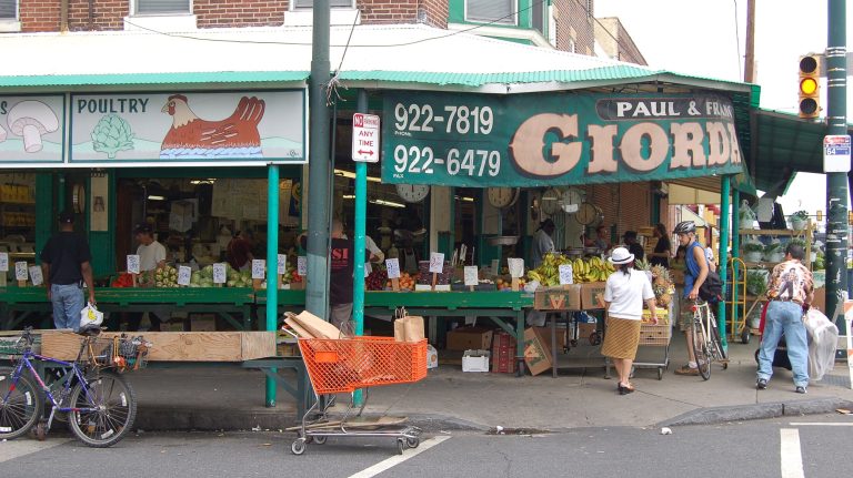 The Italian community in South Philadelphia
