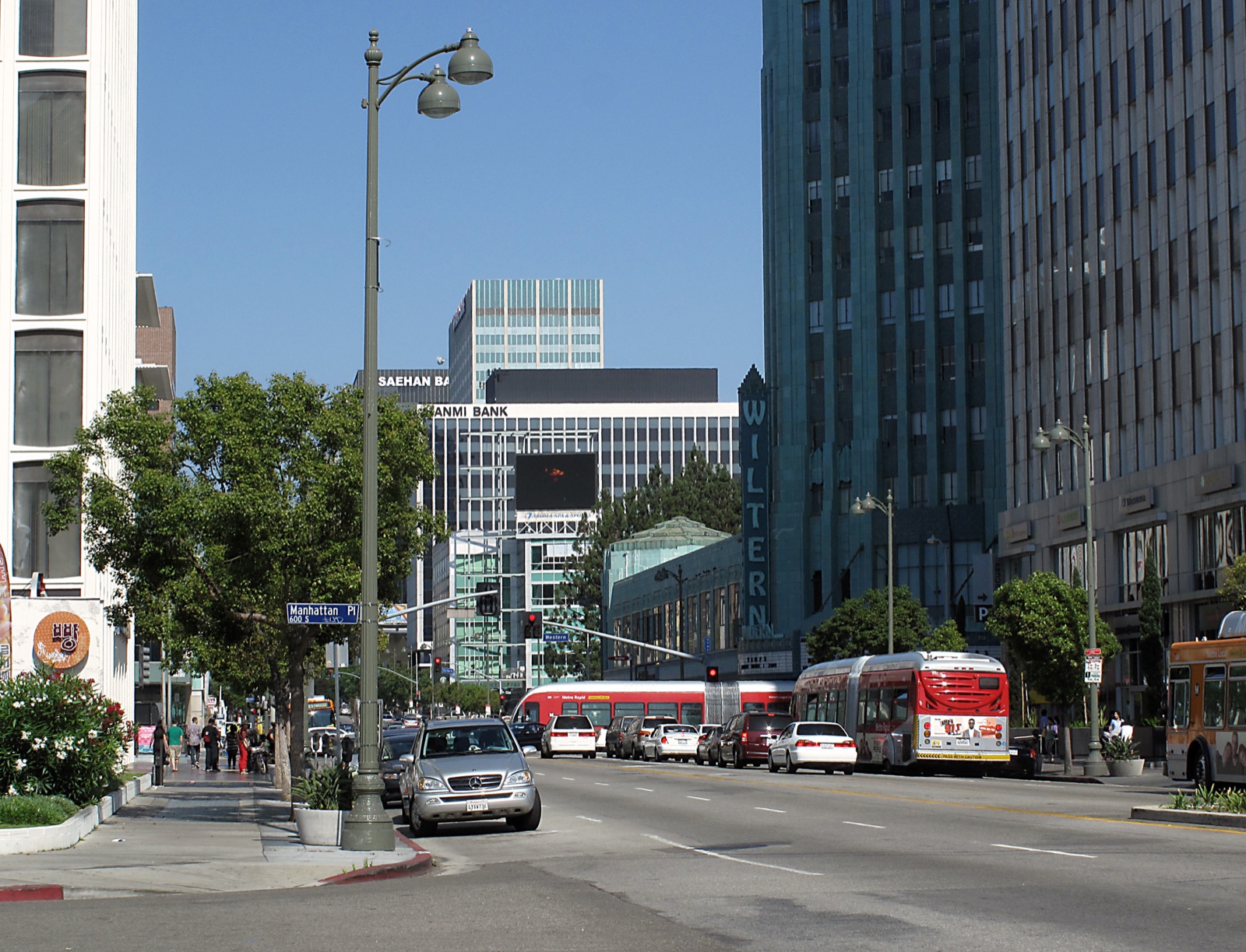 The Korean community in Koreatown, Los Angeles
