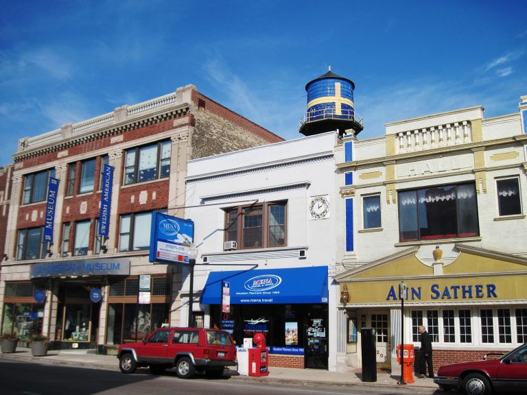 The Swedish community in Andersonville, Chicago
