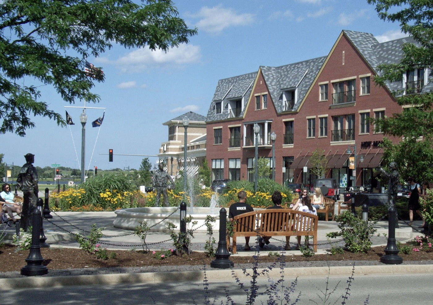 The Chinese community in Glenview, Illinois