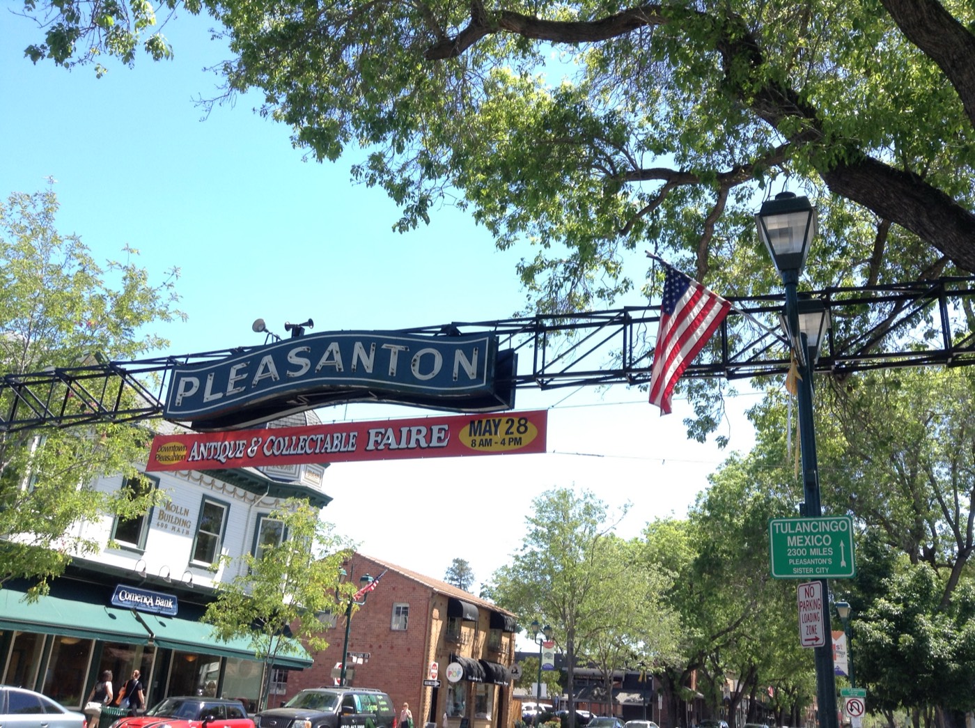 The Chinese community in Pleasanton, California