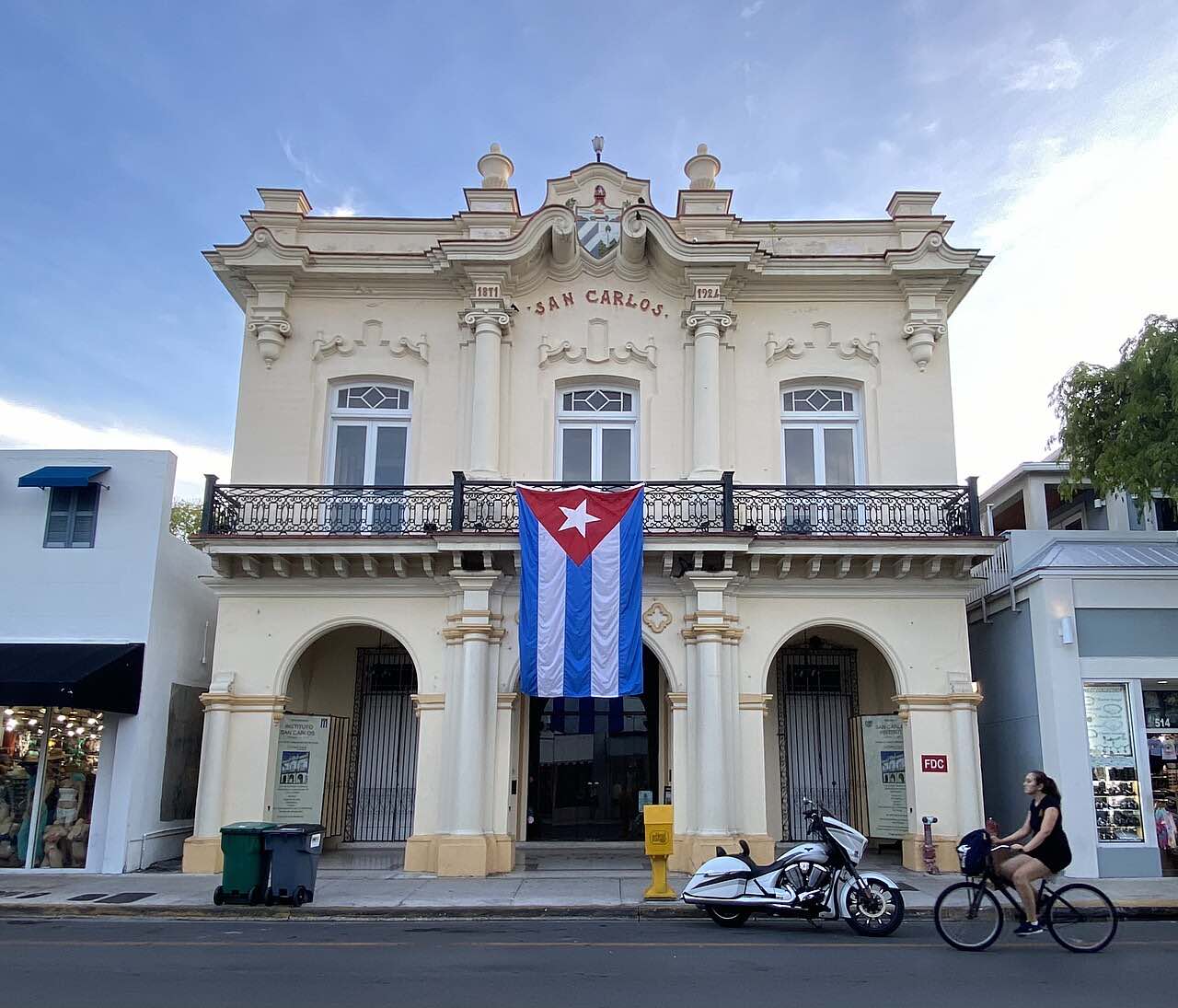 The Cuban community in Key West, Florida