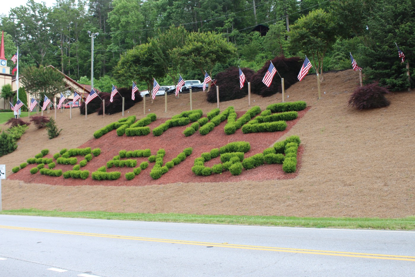 The German community in Helen, Georgia