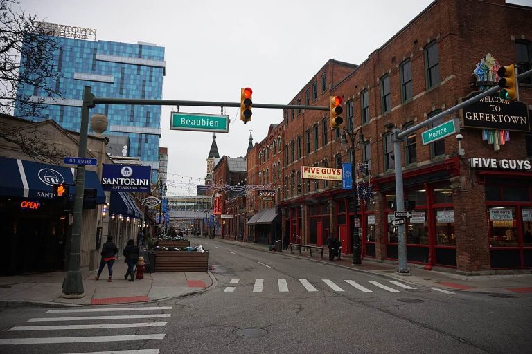 The Greek community in Greektown, Detroit