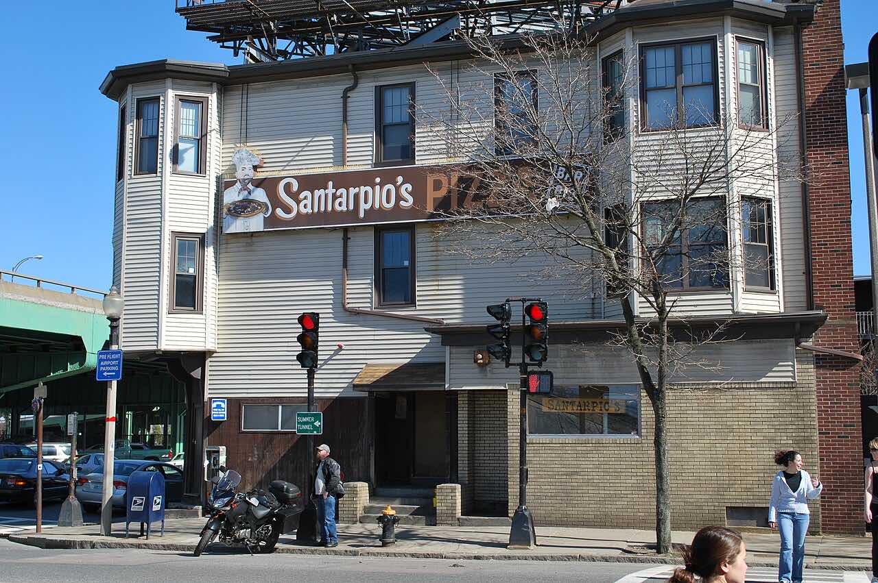 The Italian community in East Boston