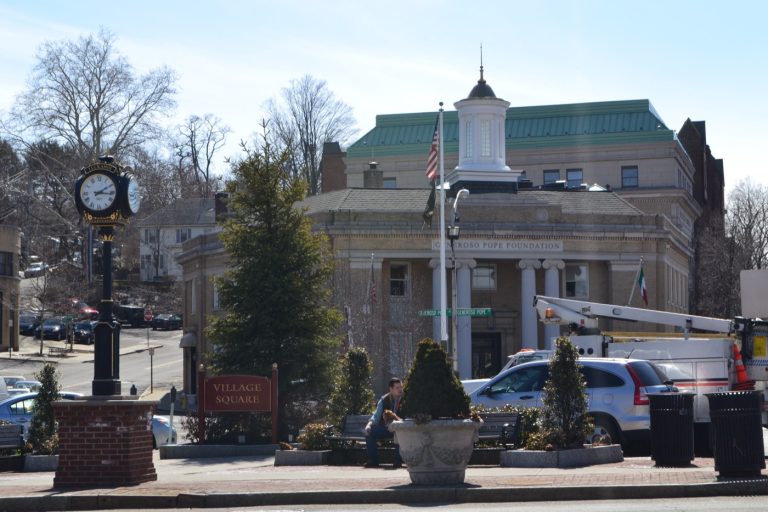The Italian community in Eastchester, New York
