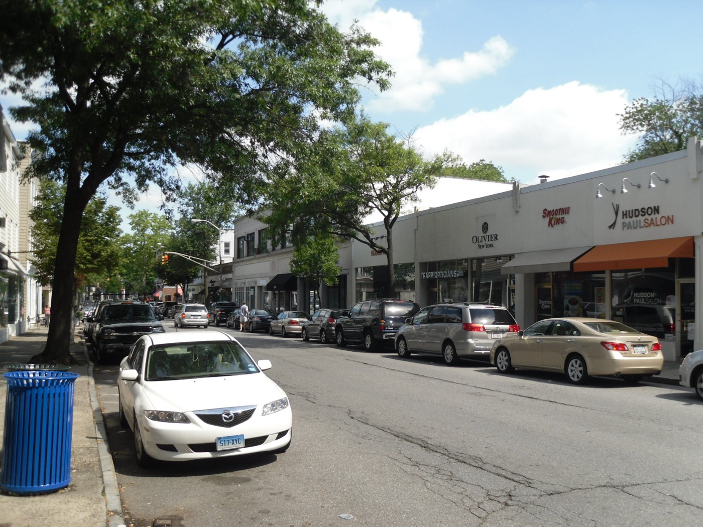 The Italian community in Rye, New York