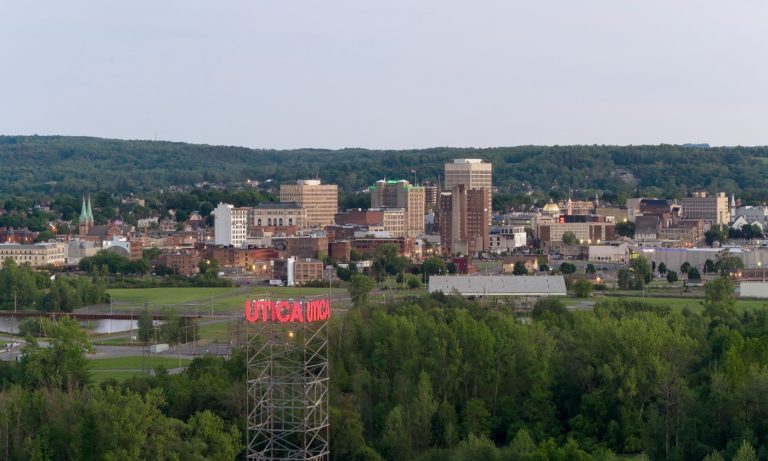 The Italian community in Utica, New York