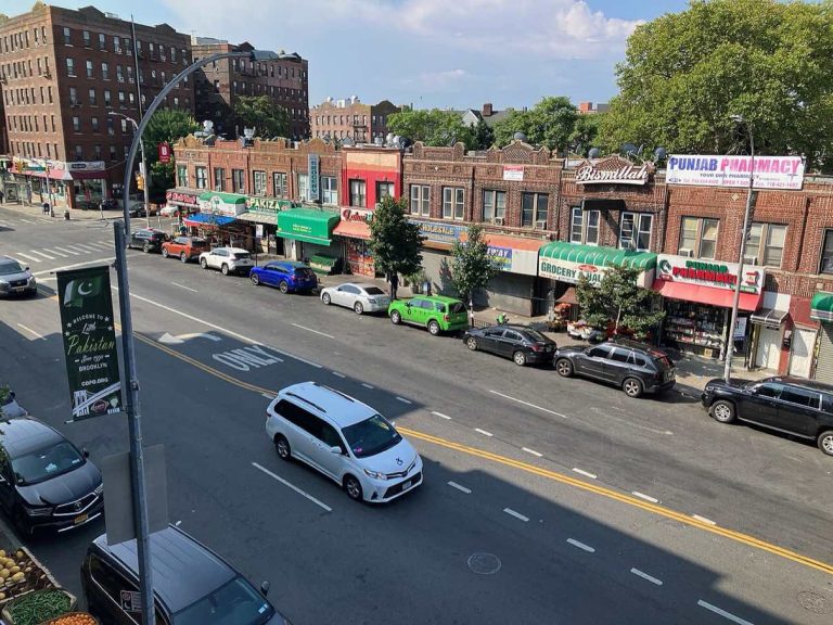 The Pakistani community in Little Pakistan, Brooklyn