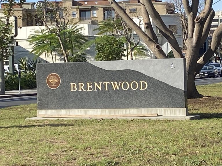 The Persian community in Brentwood, Los Angeles, California