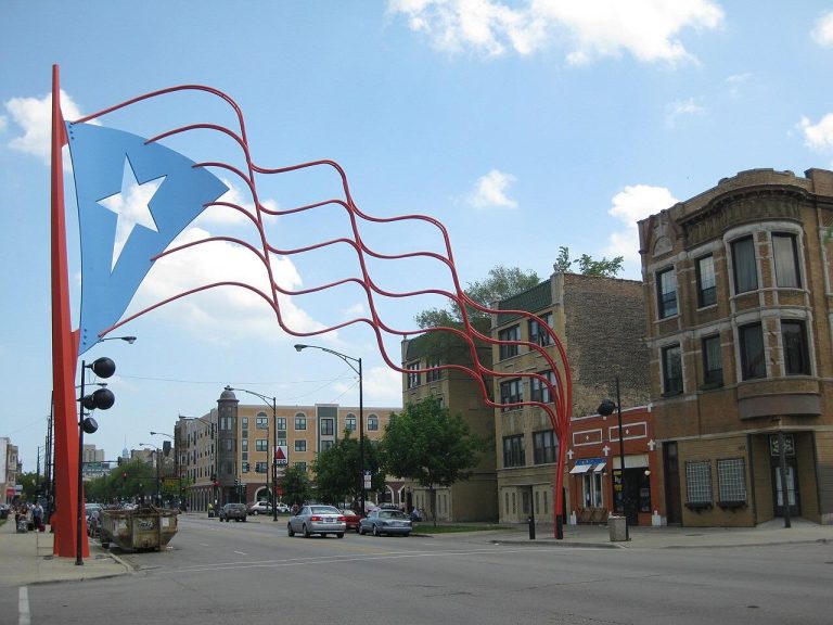 The Puerto Rican community in Humboldt Park, Chicago