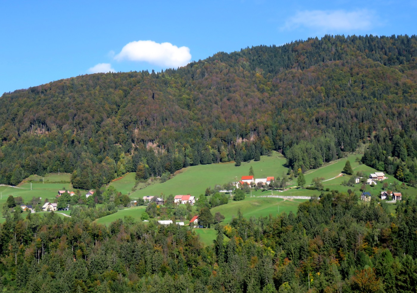 The Novak surname: Gorenji Novaki, Slovenia