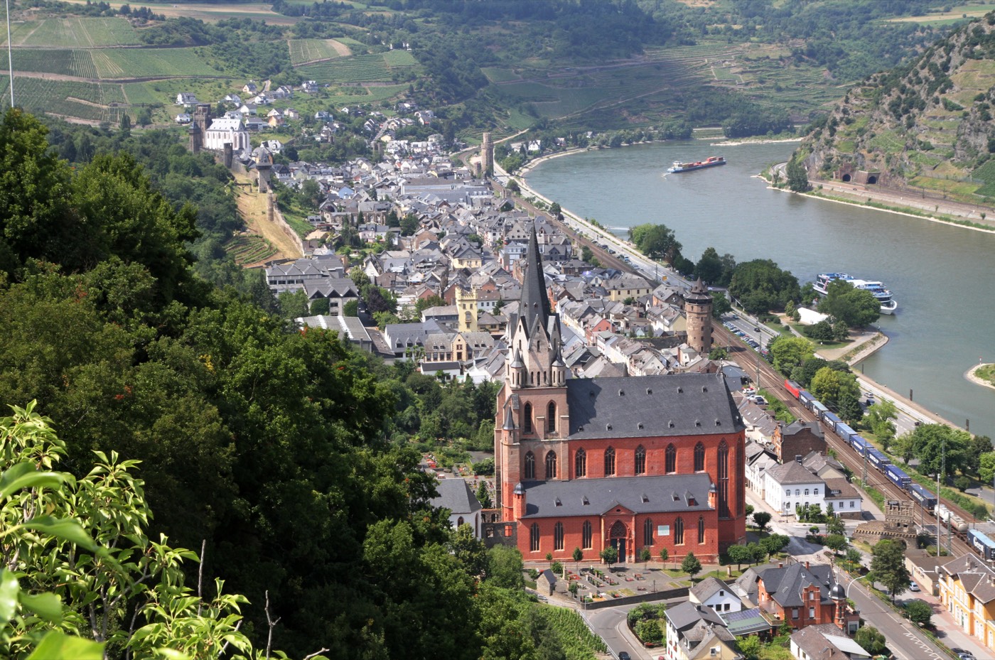 The Schwartz surname: the Rhine valley in Germany
