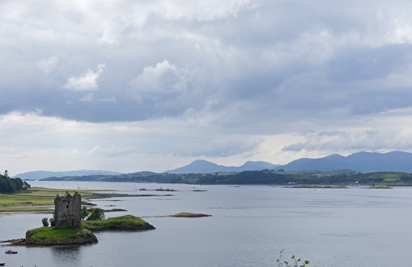 The Stewart surname: Castle Stalker in Appin, Argyll